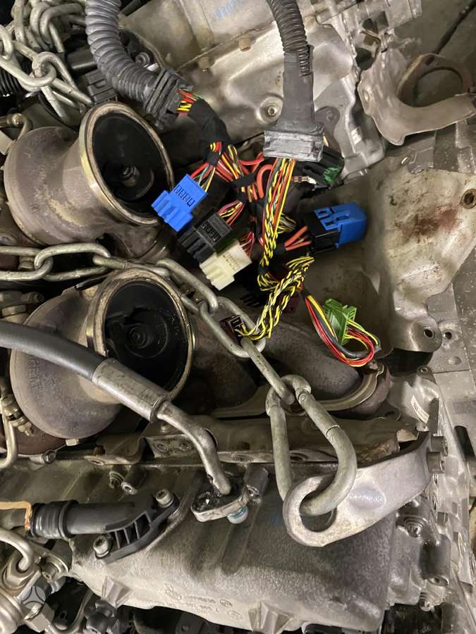BMW 650, N63b44, детали двигателя
