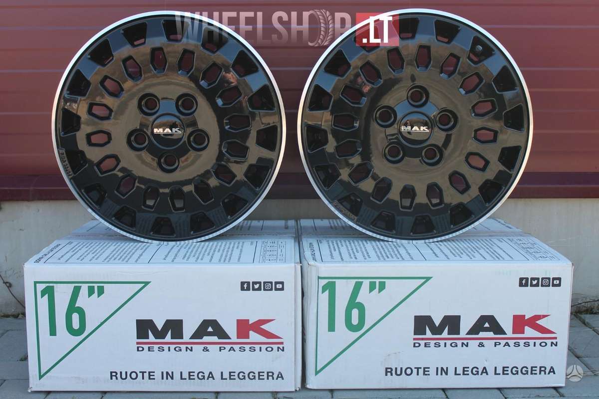 MAK Overland Matt Black, light alloy, R18