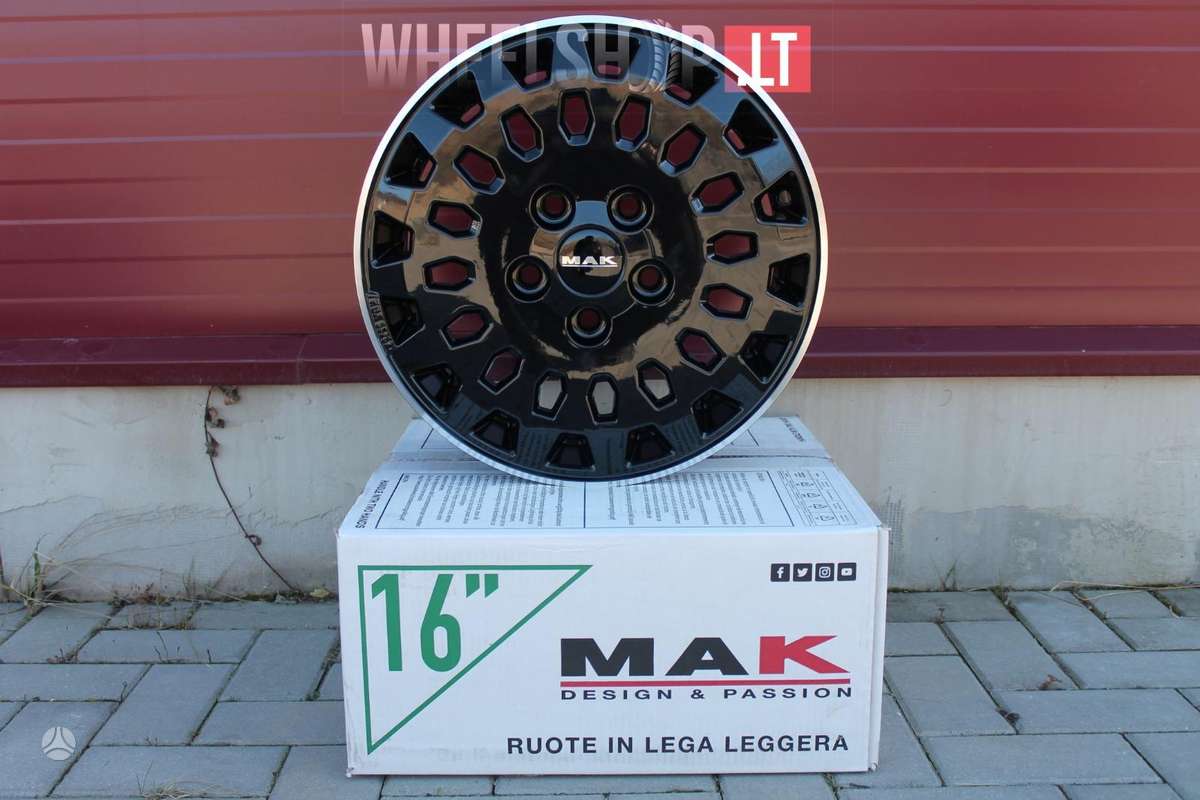 MAK Overland Matt Black, легкосплавные , R18
