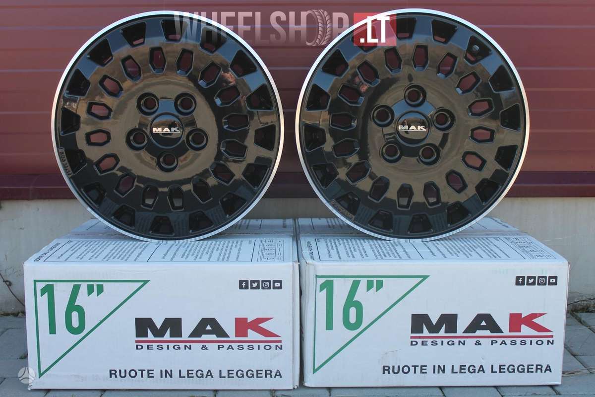 MAK Overland Matt Black, light alloy, R18
