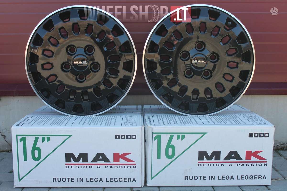 MAK Overland Gloss Black Mirror Ri, light alloy, R18