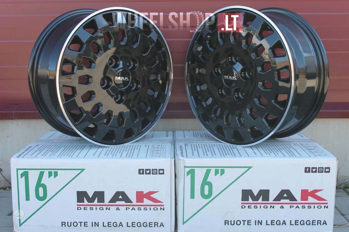 MAK Overland Gloss Black Mirror Ri, легкосплавные , R18