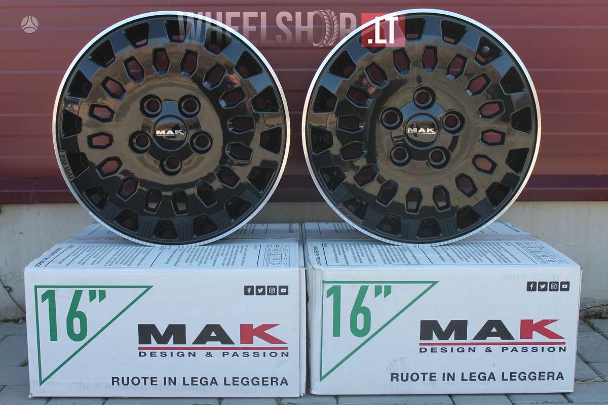 MAK Overland Gloss Black Mirror Ri, light alloy, R18