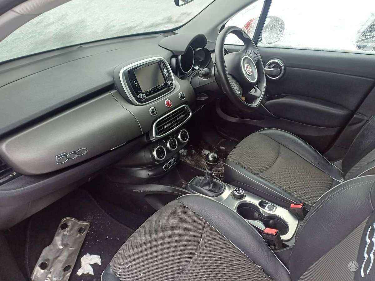 Fiat 500X по частям. Color code 895