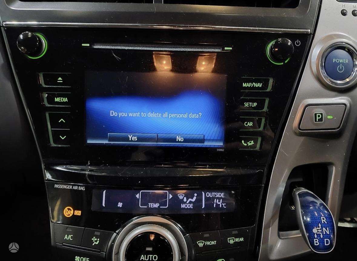 Toyota Prius+ Rida 80000 km dalimis
