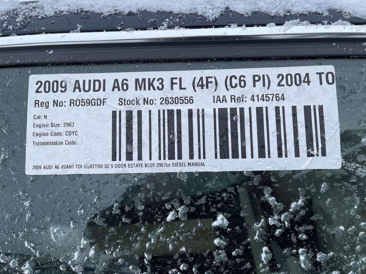 Audi A6 по частям