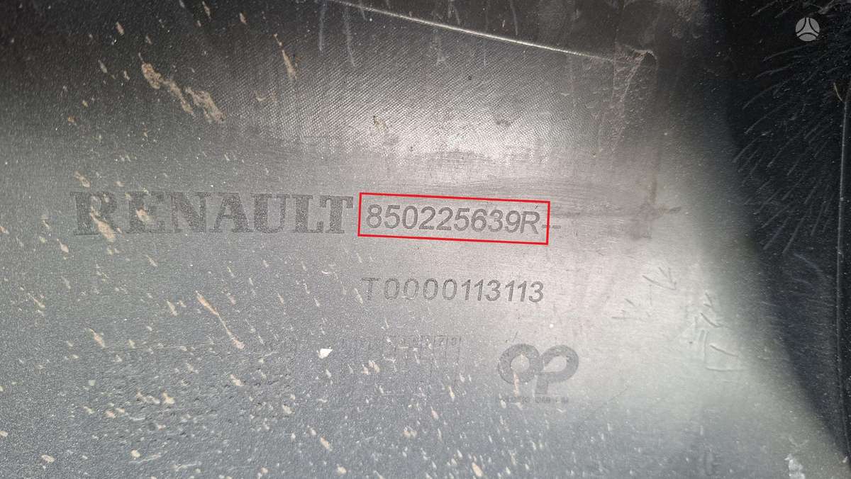 Renault Clio, 850225639R, Cen30477