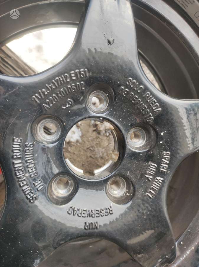 Mercedes-Benz, light alloy, R17