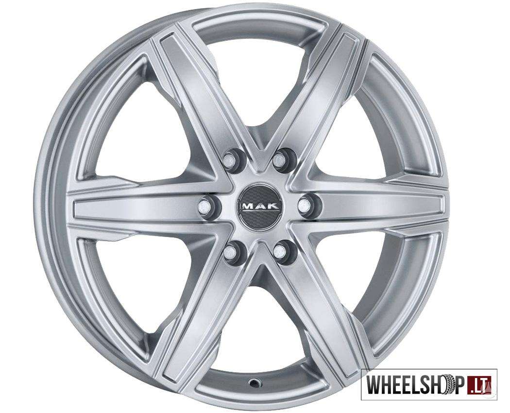 MAK King 6 Silver, легкосплавные , R18