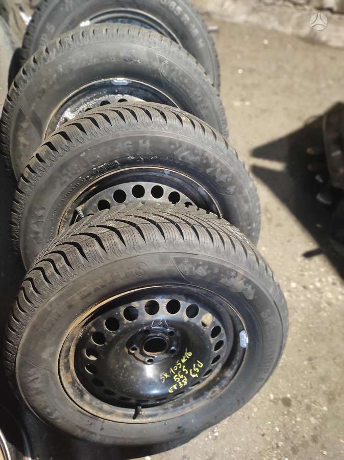 Opel, stamped steel, R16