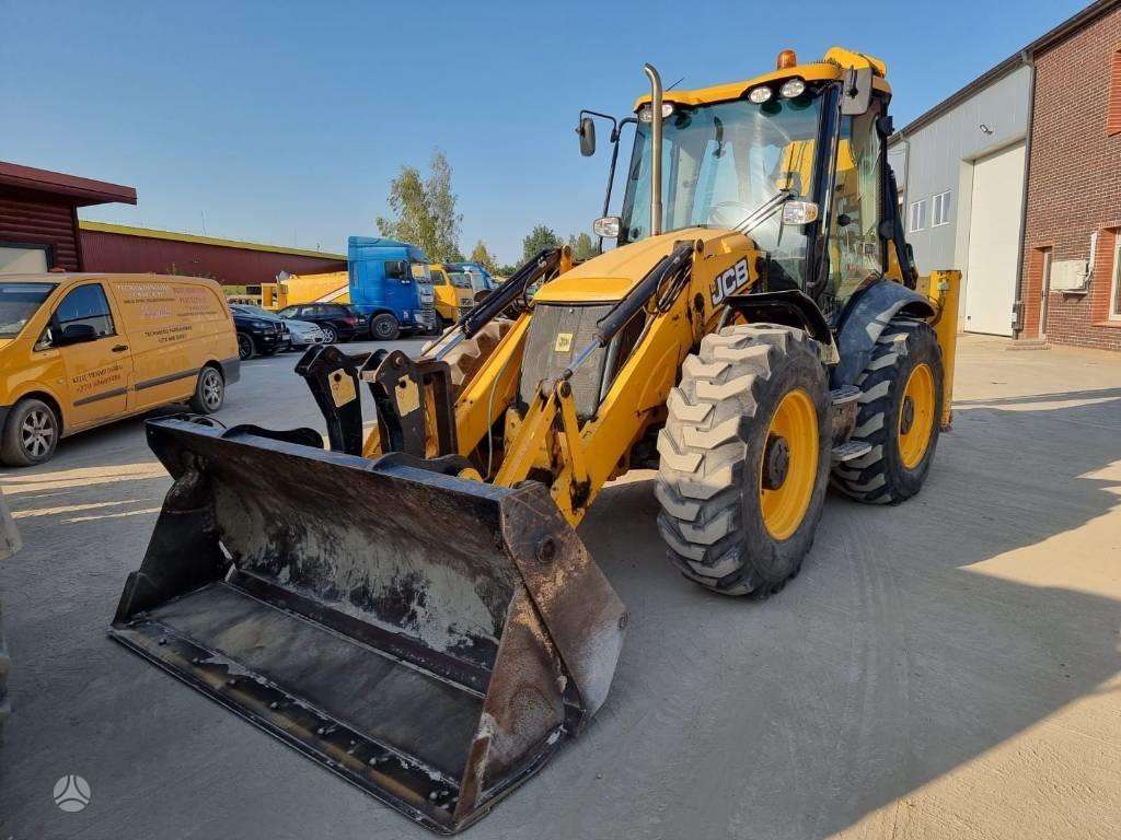 JCB 4CX, ekskavatoriniai krautuvai