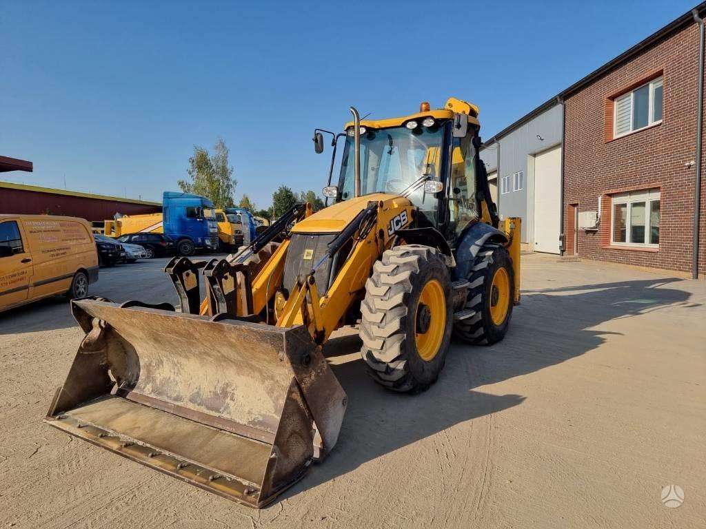 JCB 4CX, ekskavatoriniai krautuvai