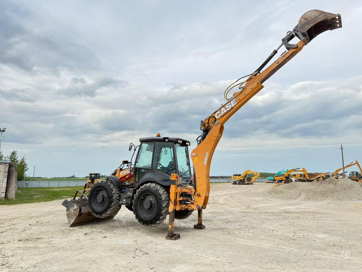 Case 695 ST, excavator loader