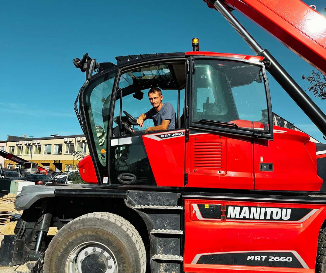 Manitou 1840, statybos transporto nuoma