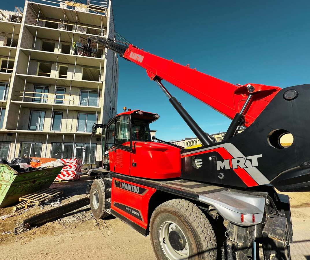 Manitou 1840, statybos transporto nuoma