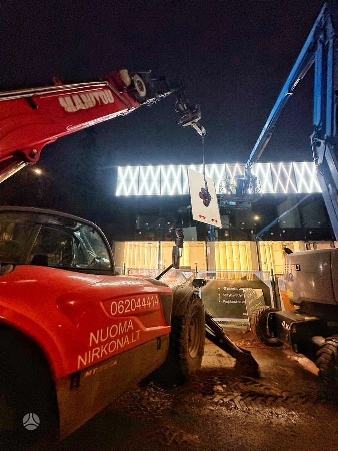 Manitou 1840, statybos transporto nuoma