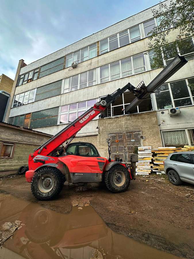 Manitou 1840, statybos transporto nuoma