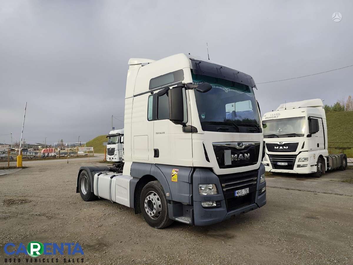 MAN TGX 510hp Retarder, double sleeper