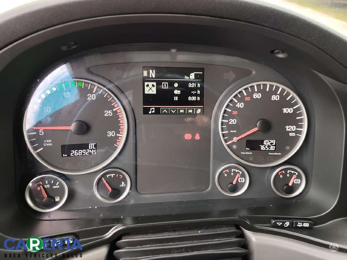 MAN TGX 510hp Retarder, double sleeper