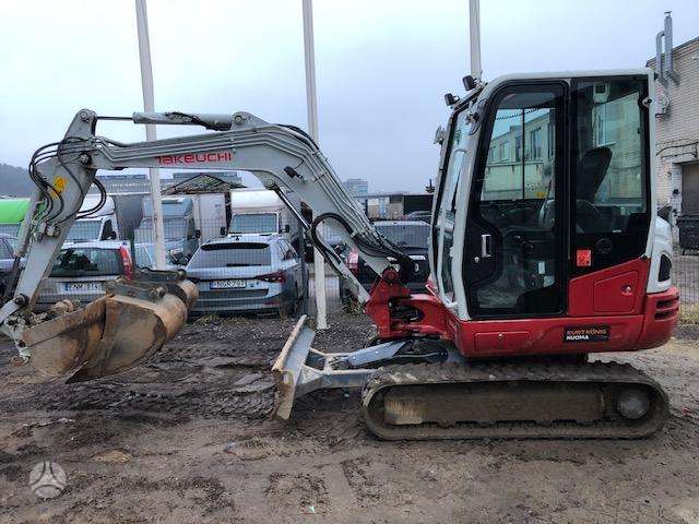 Takeuchi TB240 su Powertilt, экскаваторы