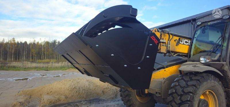 HNH Engineering Universalus kaušas, manure shakers, compost shredders