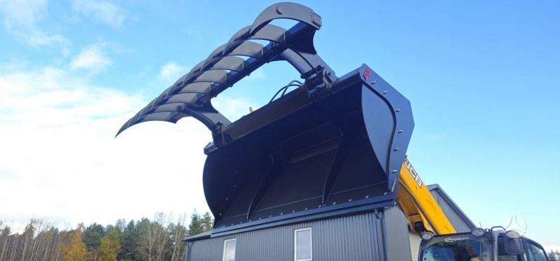 HNH Engineering Universalus kaušas, manure shakers, compost shredders
