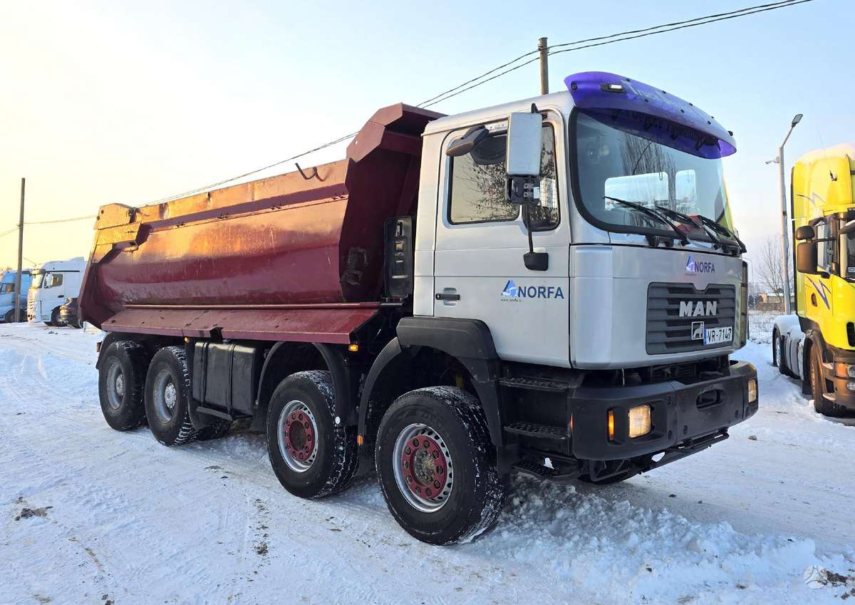 MAN FE 35.414 8x4 Meiller, самосвалы