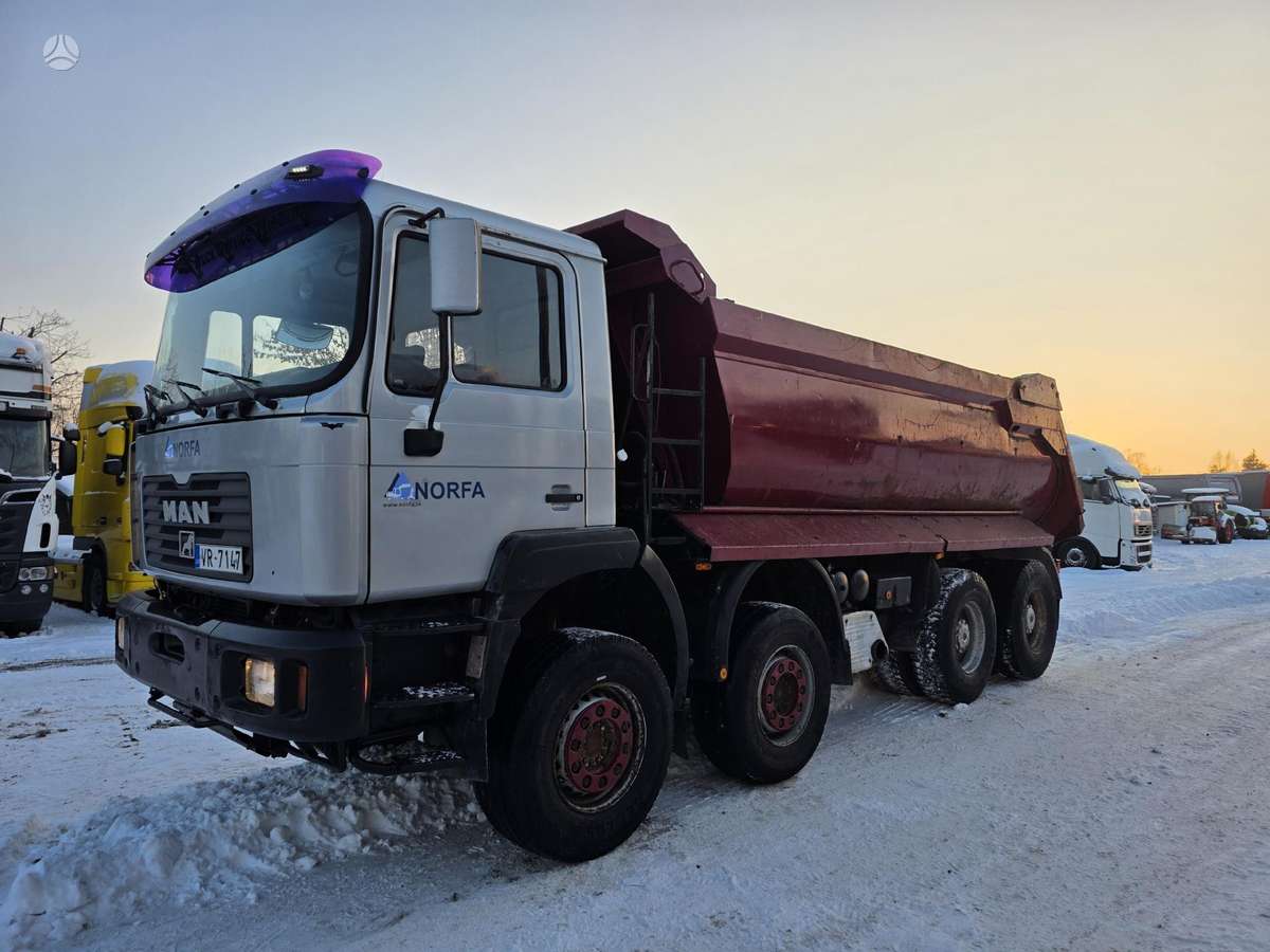 MAN FE 35.414 8x4 Meiller, самосвалы