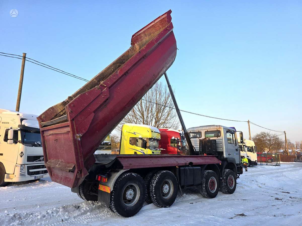 MAN FE 35.414 8x4 Meiller, самосвалы