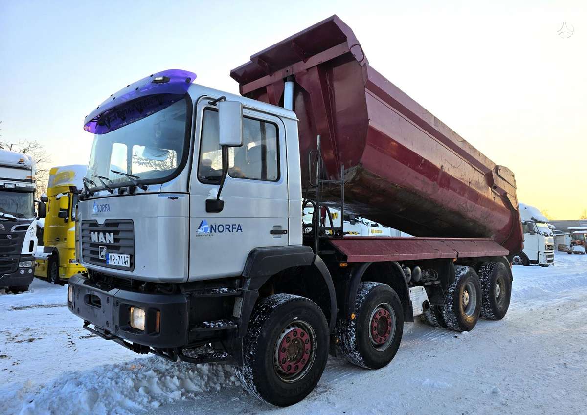 MAN FE 35.414 8x4 Meiller, самосвалы