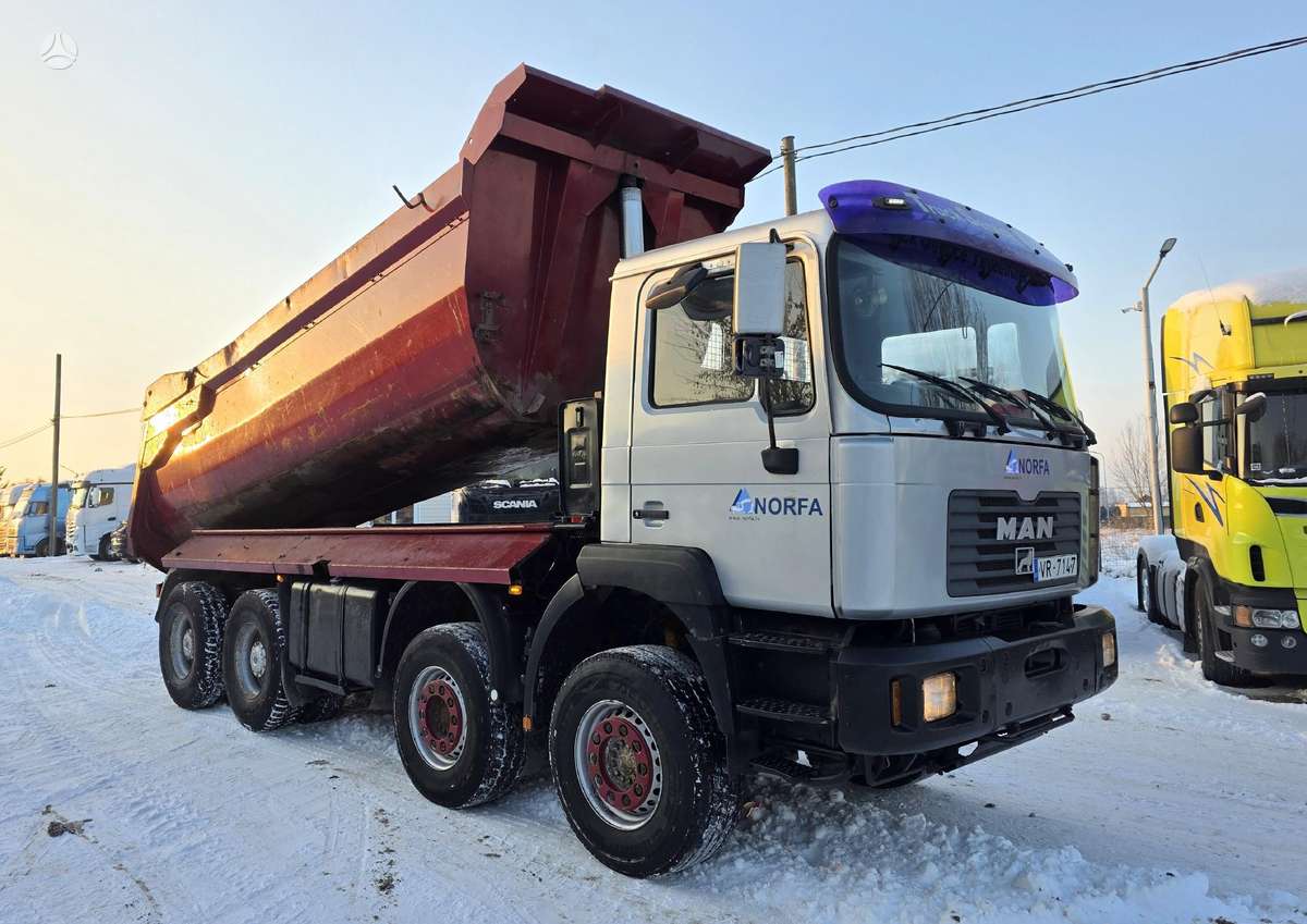 MAN FE 35.414 8x4 Meiller, самосвалы