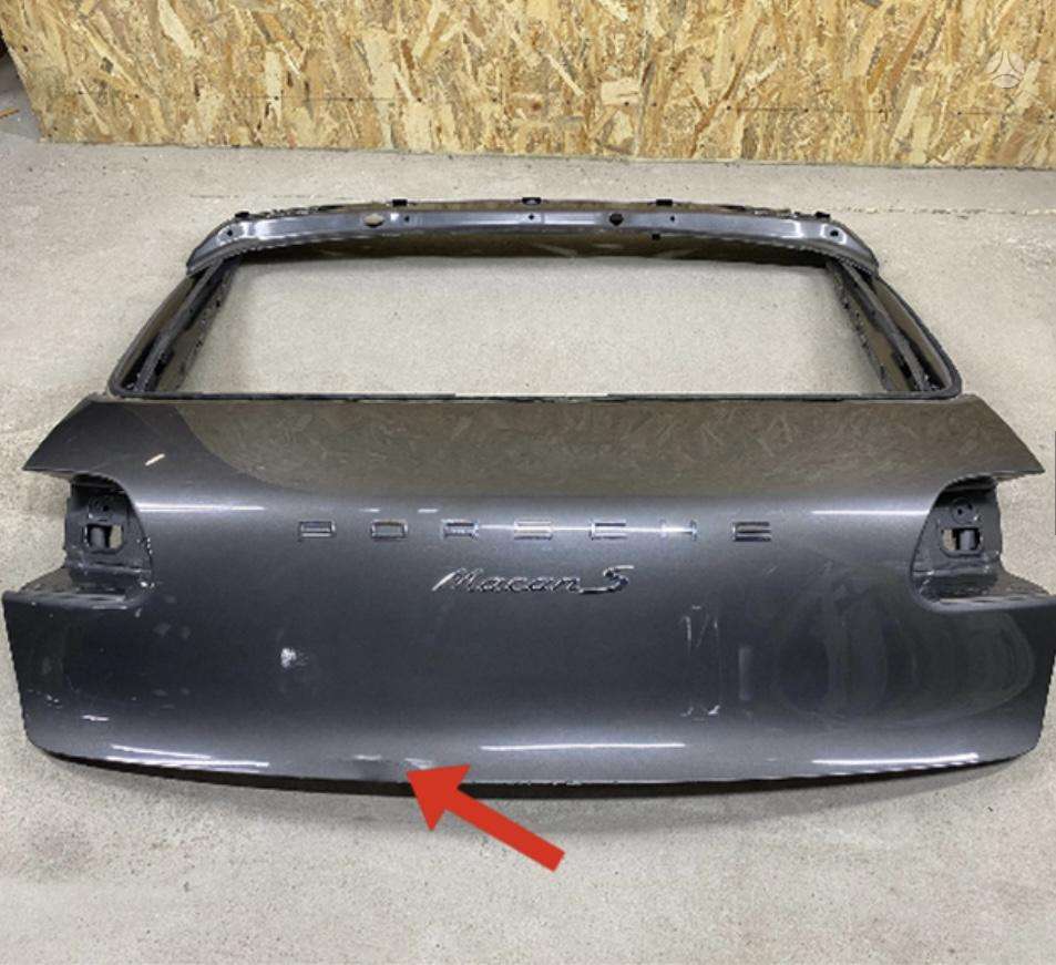 Porsche Macan dangtis (priekinis, galinis)