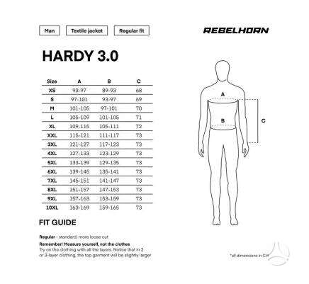 Rebelhorn Hardy III anthracite, туринг