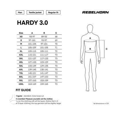 Rebelhorn Hardy III black, туринг