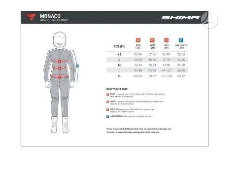 Shima Monaco 2.0 moto striukė, классические