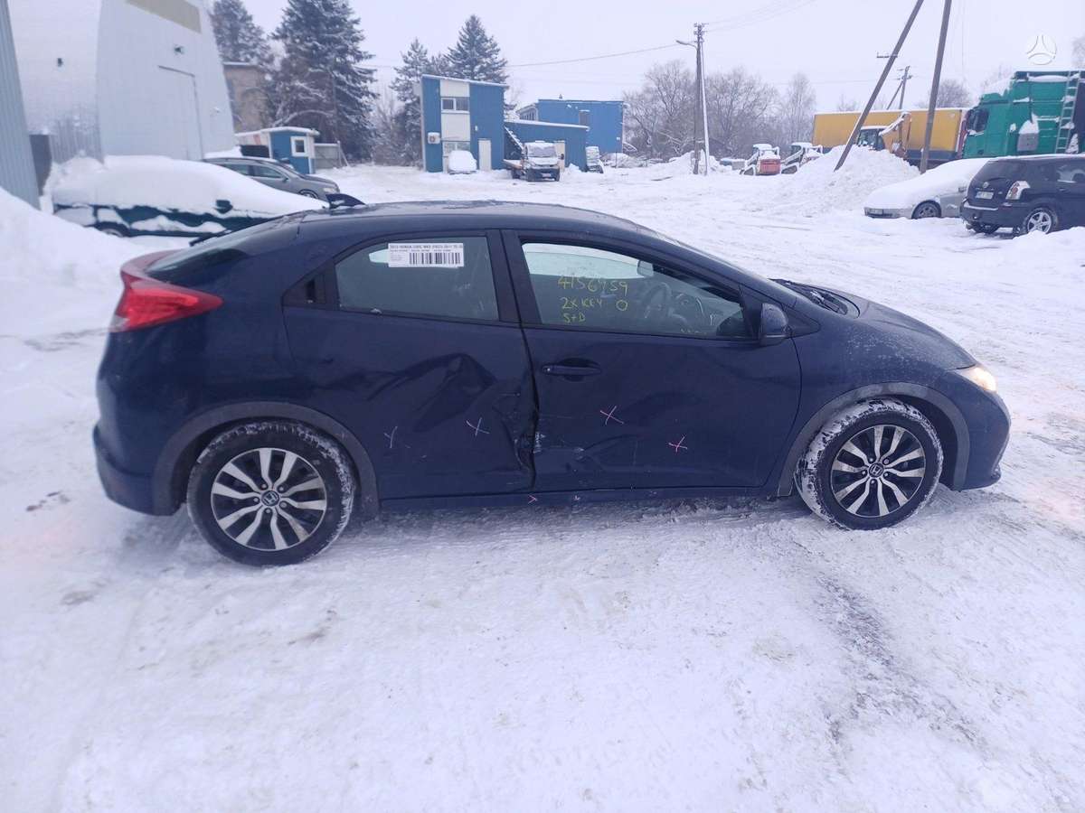 Honda Civic по частям. Color code b580 engine n16a1