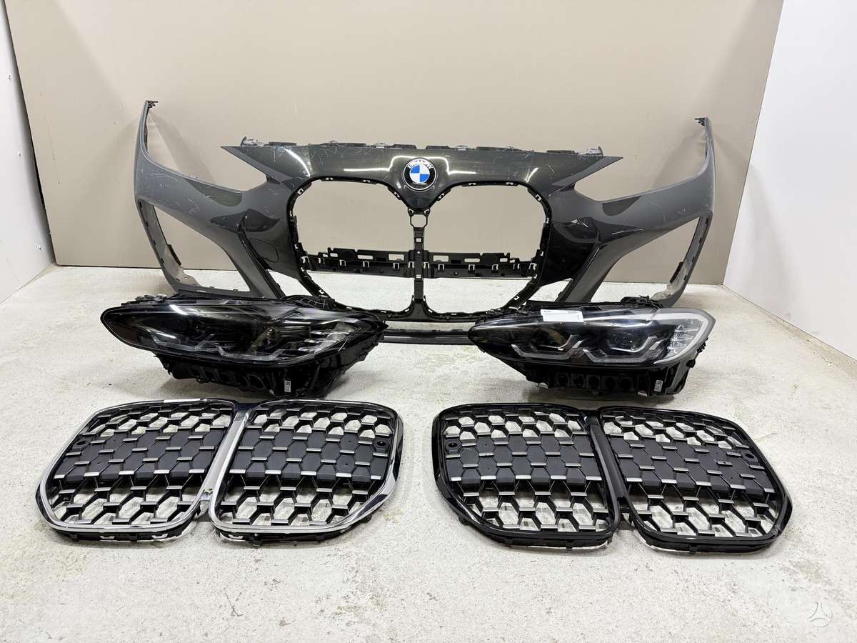 BMW 4 serija bumpers, lights, front grill