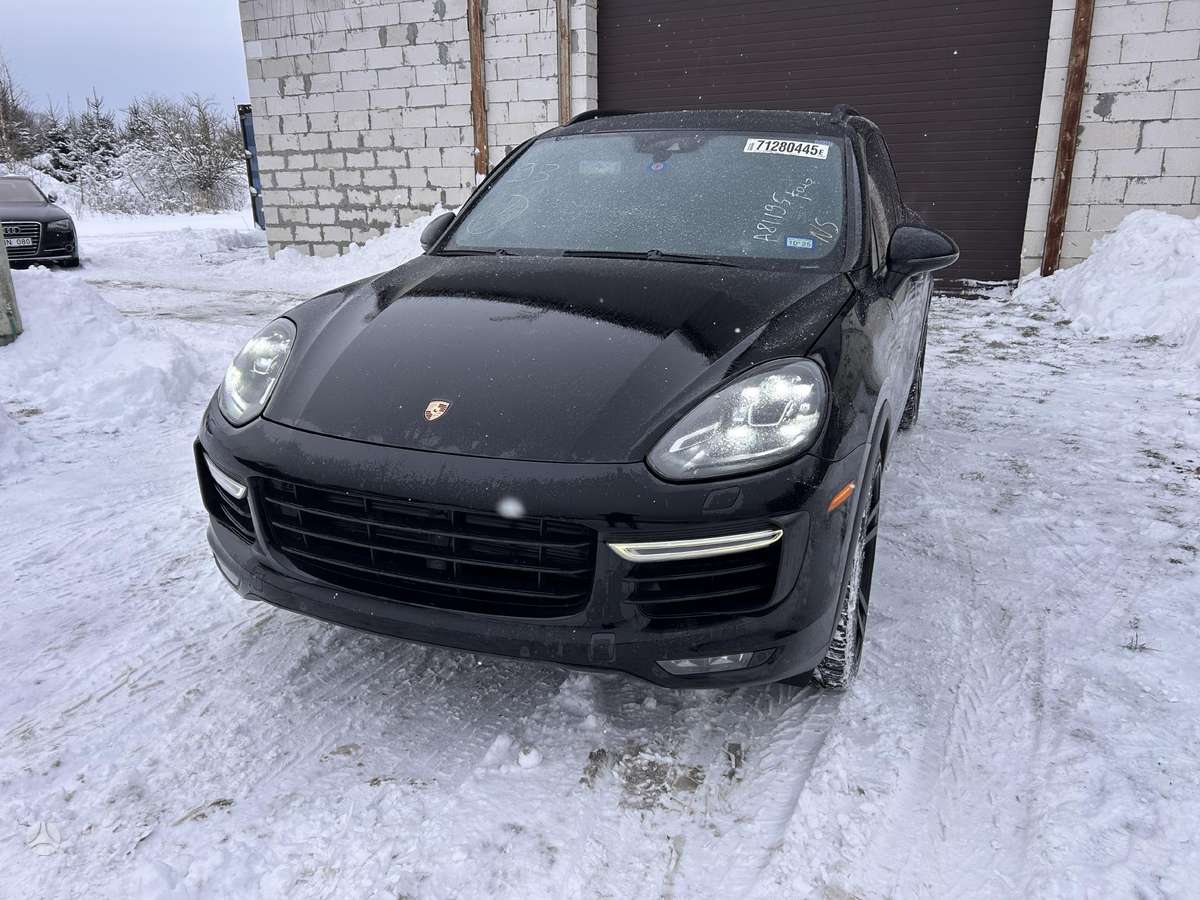 Porsche Cayenne, cftb, dalimis