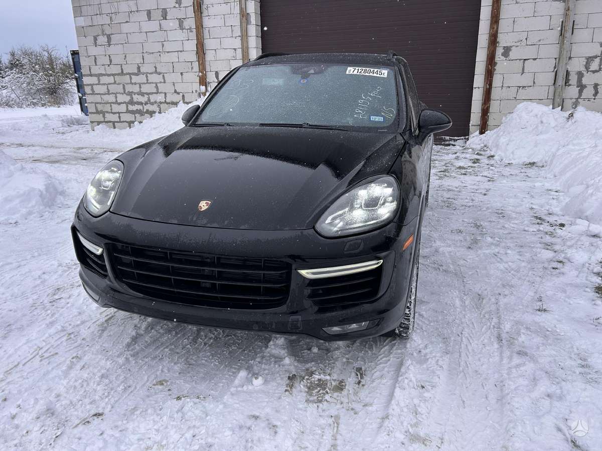 Porsche Cayenne, cftb, dalimis