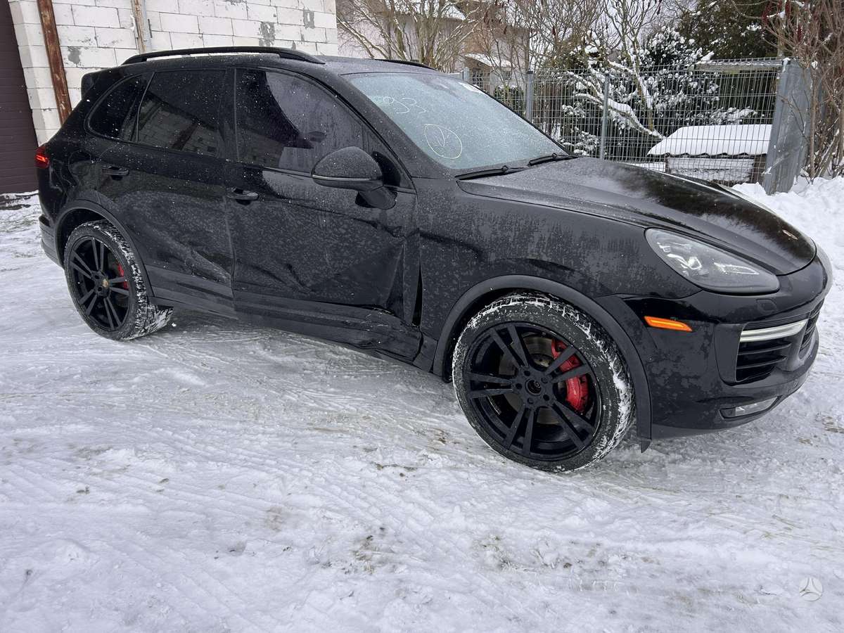 Porsche Cayenne, cftb, dalimis