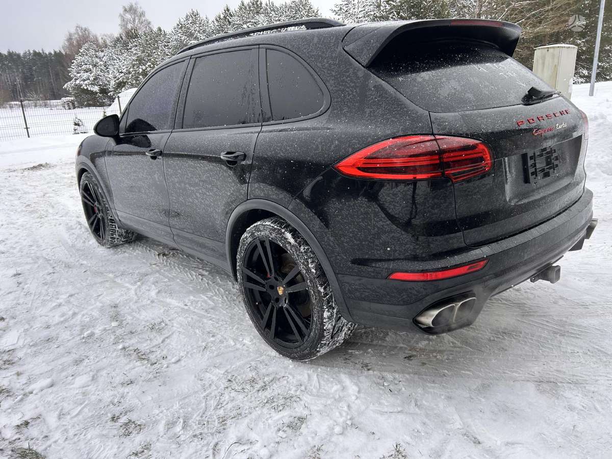 Porsche Cayenne, cftb, dalimis