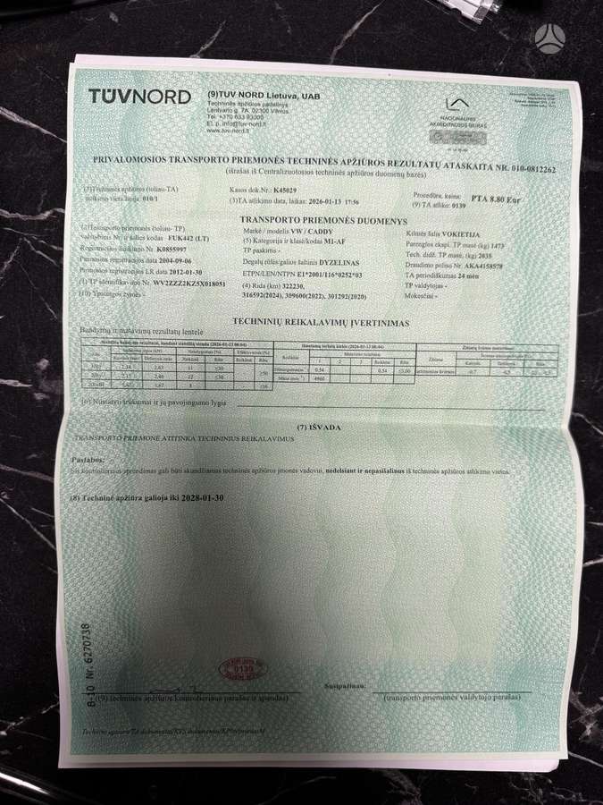 Volkswagen Caddy, 2.0 l., pick-up 9