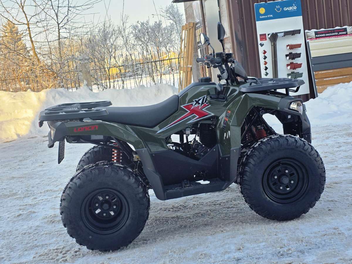 Loncin XWOLF 200 200cc, keturračiai