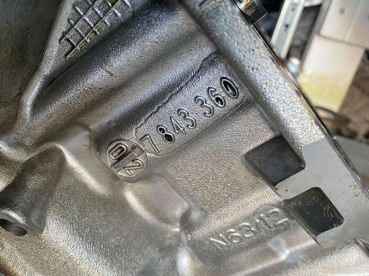 BMW X6, N63b44a, variklio detalės