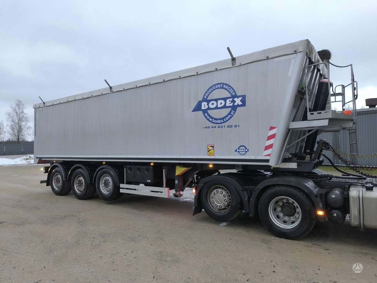 Bodex 50m3 alutipper+ box vibration, savivartės