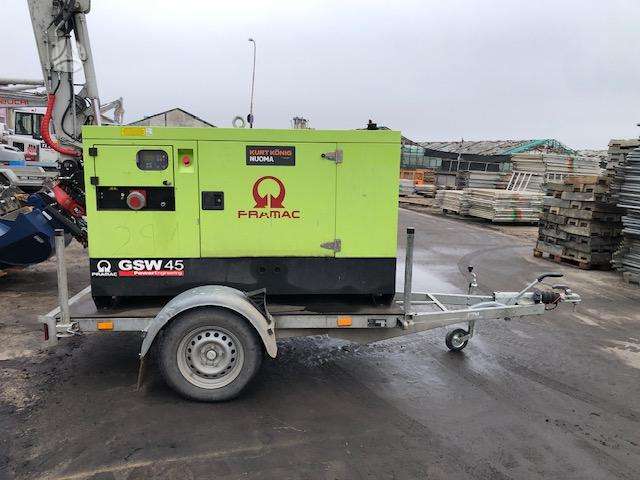 Pramac GSW 45, elektros generatoriai