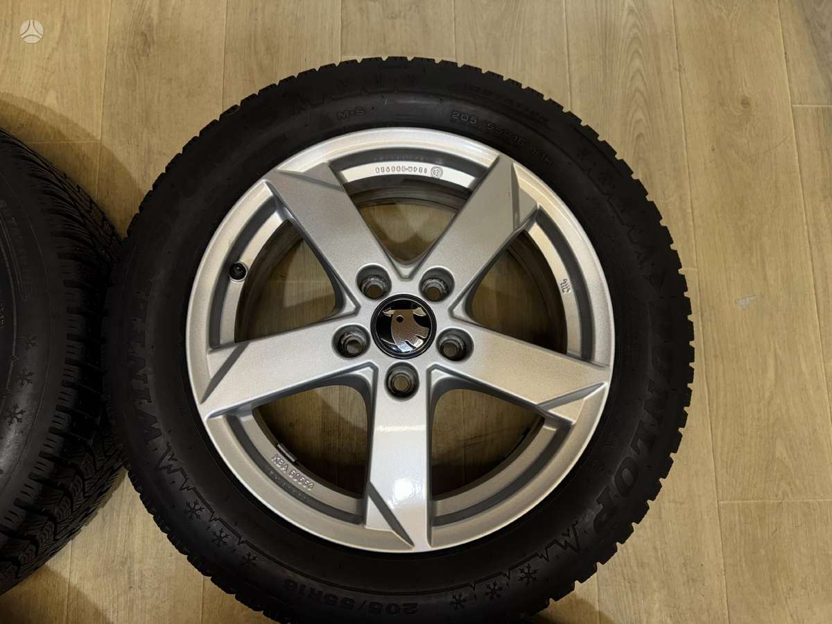 Skoda, light alloy, R16