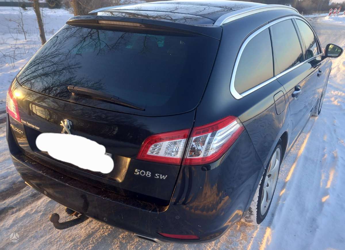 Peugeot 508 dalimis. Europa