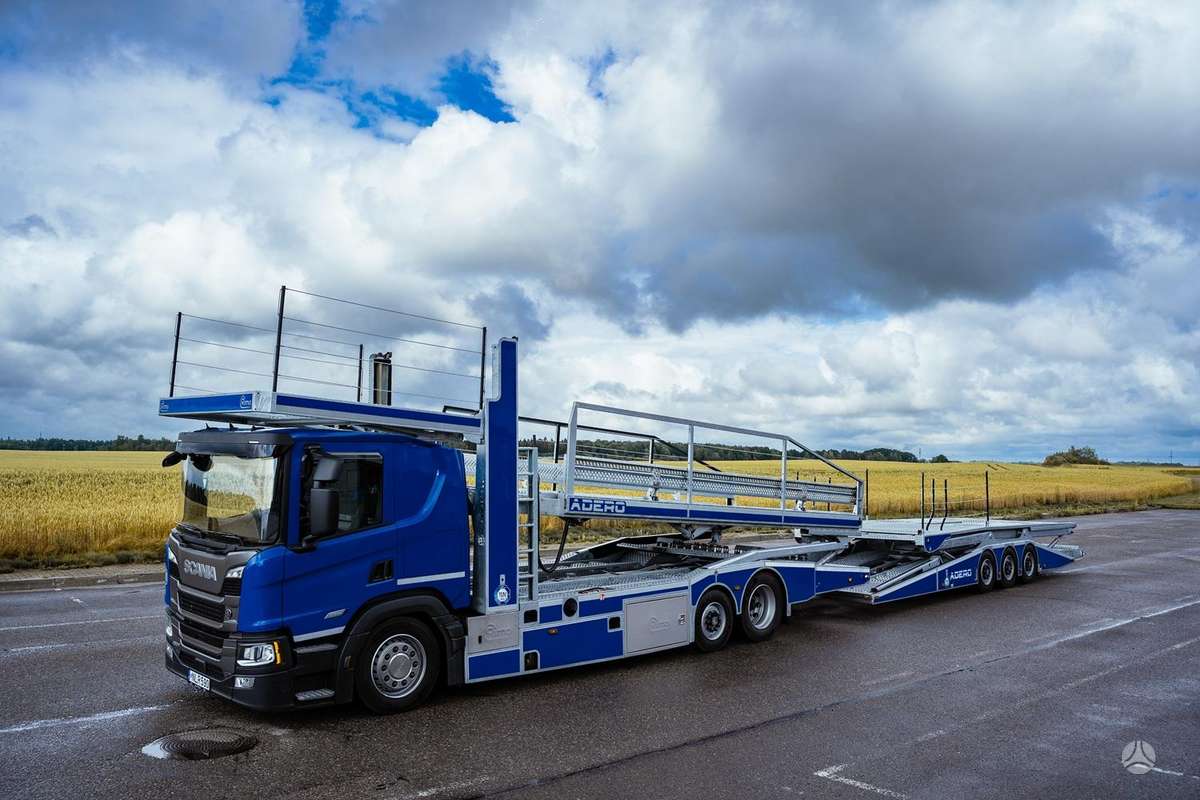 Scania P460, автовозы