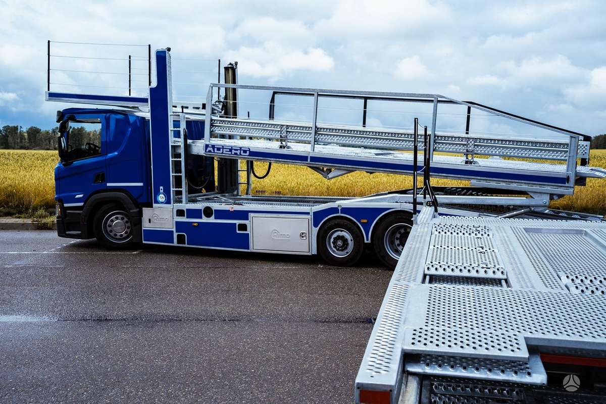 Scania P460, автовозы